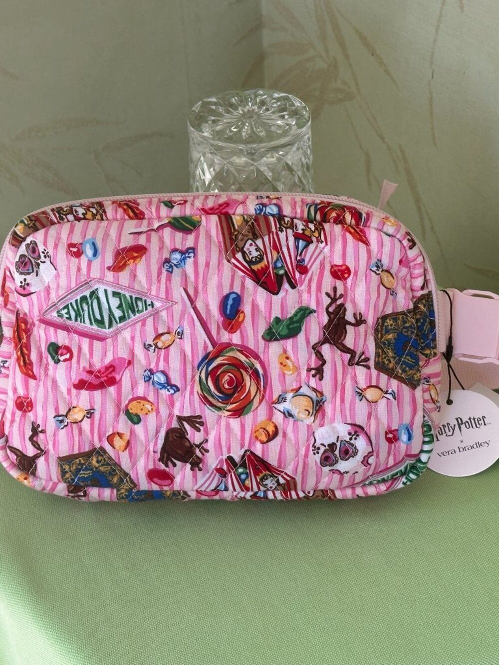 VERA BRADLEY HARRY POTTER LARGE CUBE BELT BAG:NWT HONEYDUKES
